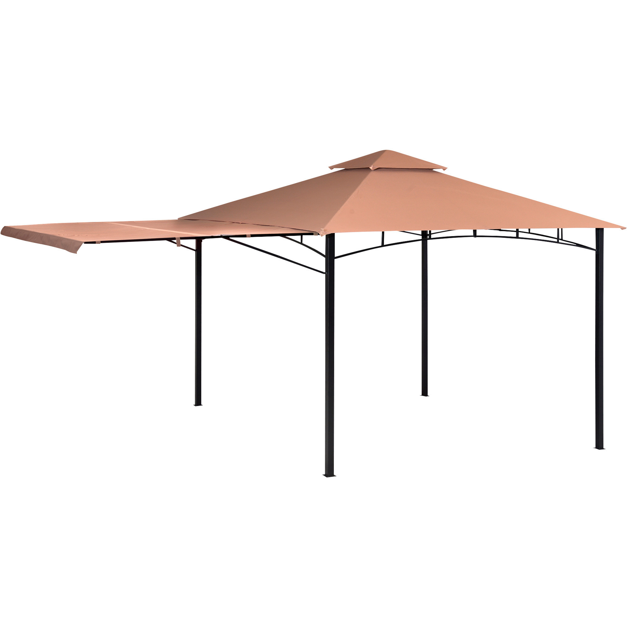 ShelterLogic Redwood Gazebo, 11ft. x 11ft., Bronze, Model# 24011